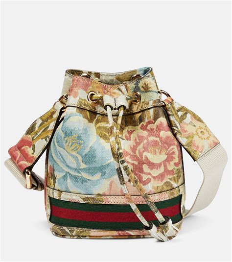 gucci flora bucket bag|Gucci bag ophidia.